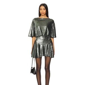 Free People Manuka Sequin Mini Dress Size Medium